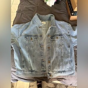 Grey bandit jean jacket